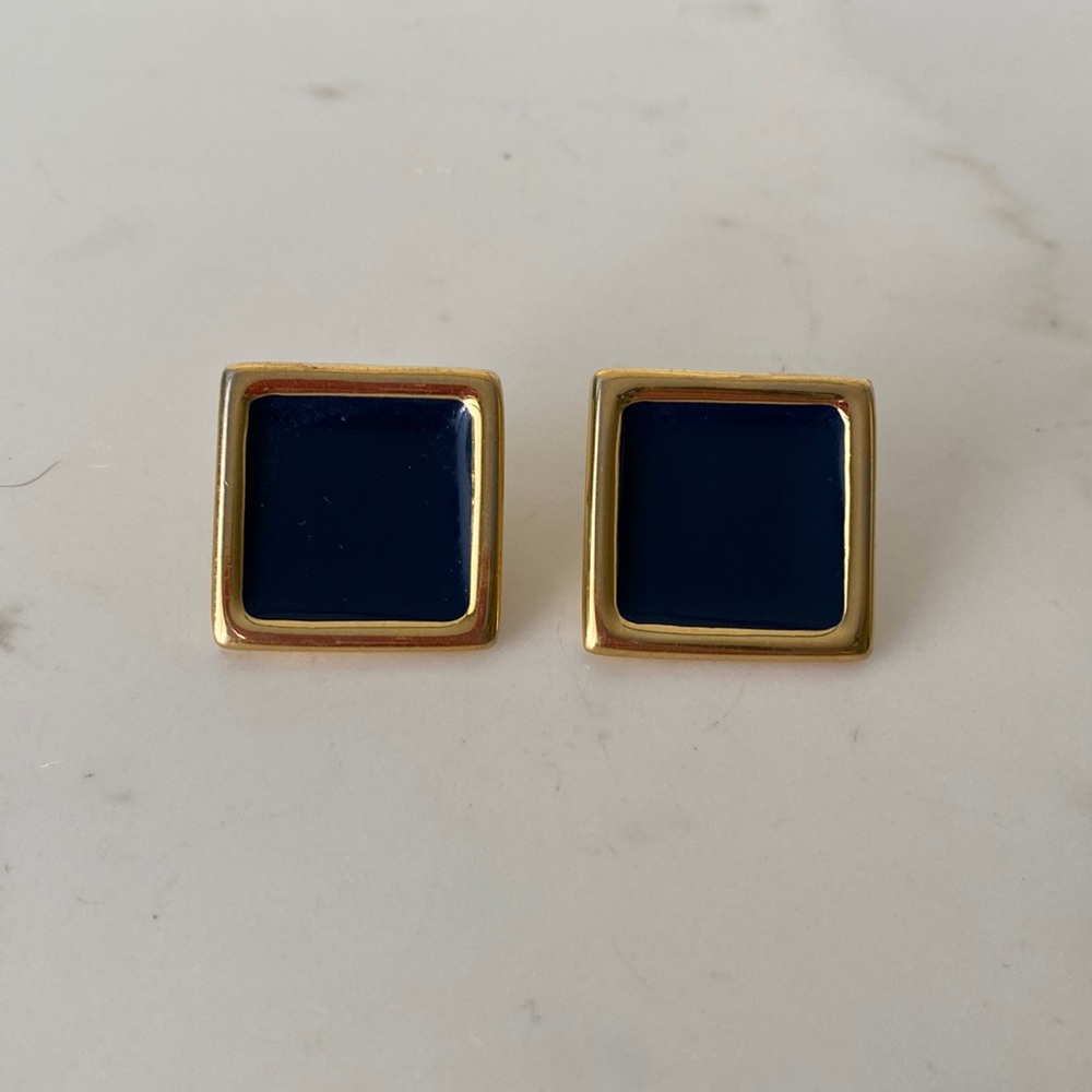 Vintage Monet Earrings Pierced
